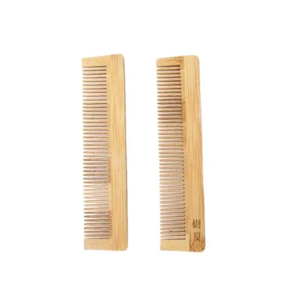 Wooden comb bamboo massage hair comb natural anti-static hair brush hair care massage comb hair styling tool Peine W241112