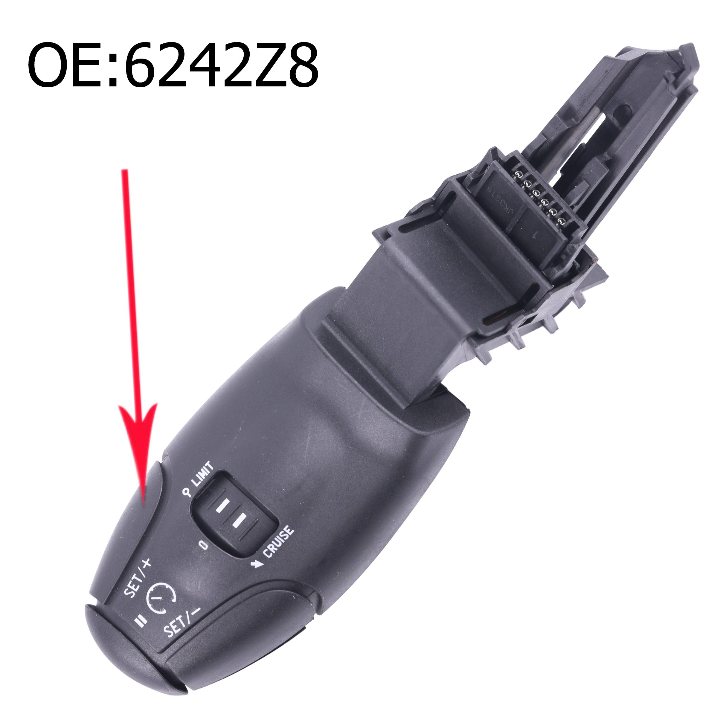 6242.Z9 6242Z8 Car accessories For Peugeot 307 308 408 206 207 301 3008 for Citroen C2 Cruise Control Switch 6242Z9 96637159XT