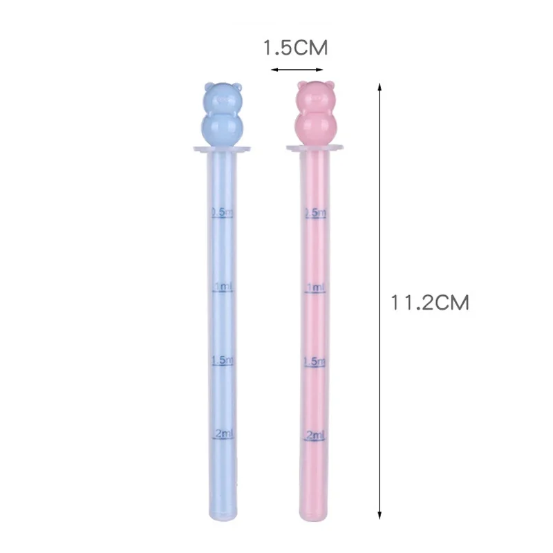 Children Medicines Device Baby Squeeze Drug Feeder with Scale Anti Choking Syringe Type Newborn Safe Medicine Dispenser