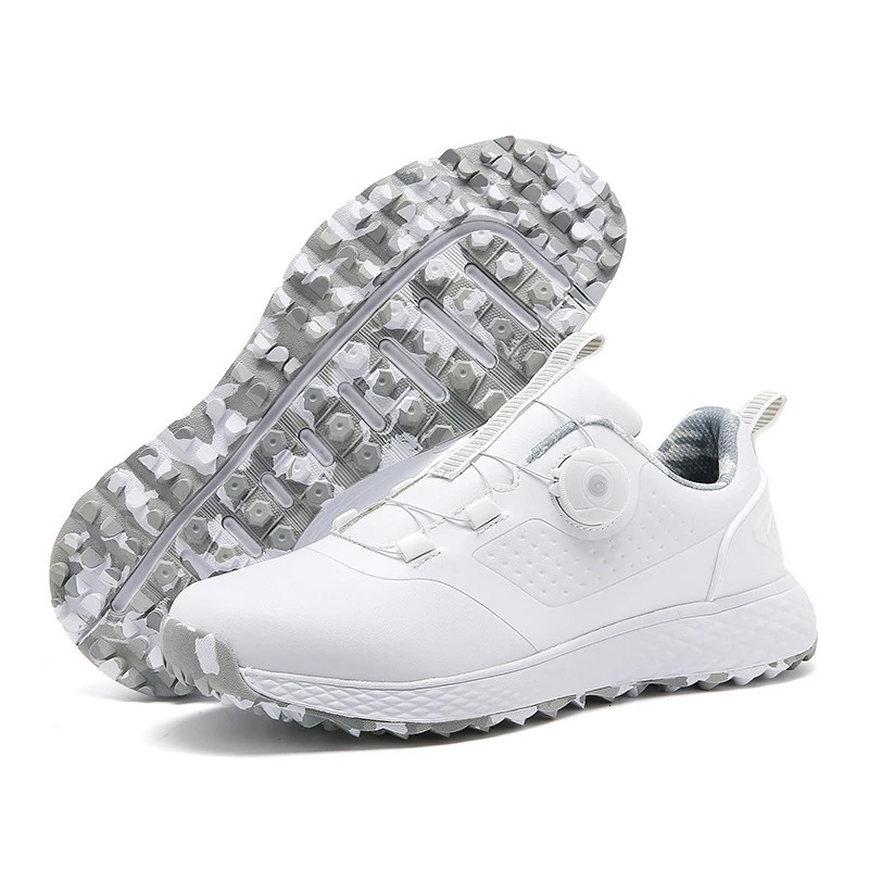 2024 Golf Shoes Men Waterproof Breathable Sneaker Spikeless Sports Walking outdoor sport Golfing Footwear 241112