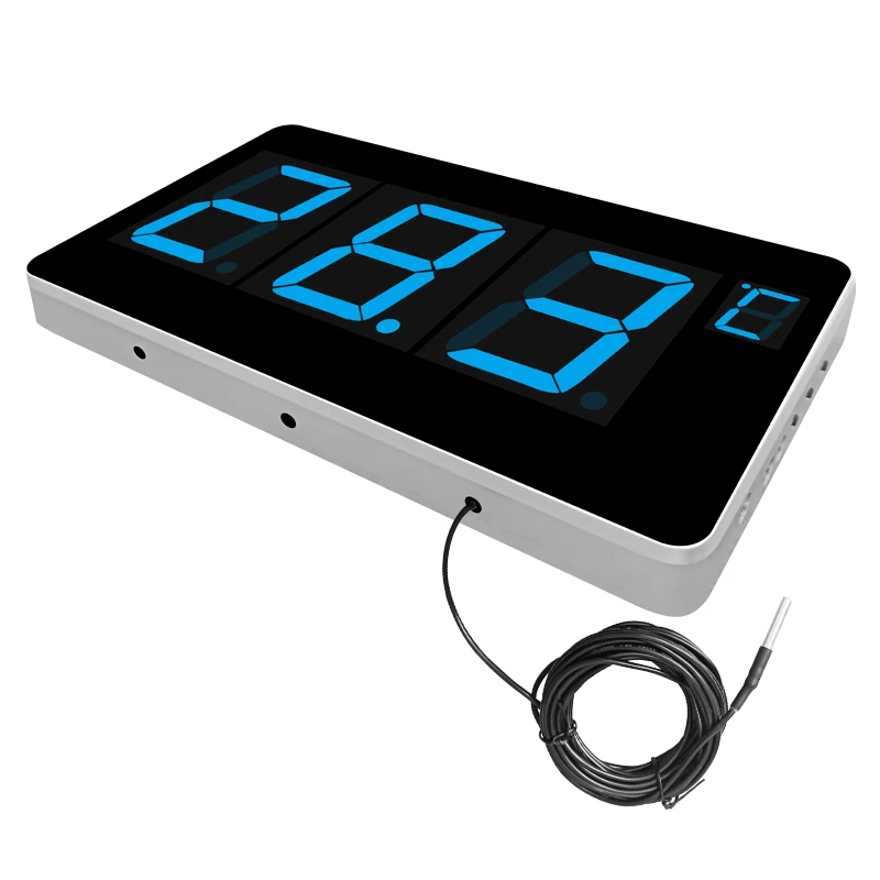 Digital Large Screen C/F Switch Thermometer with Probe Display for Water Temperature Measurement for Sauna Swimming Pools