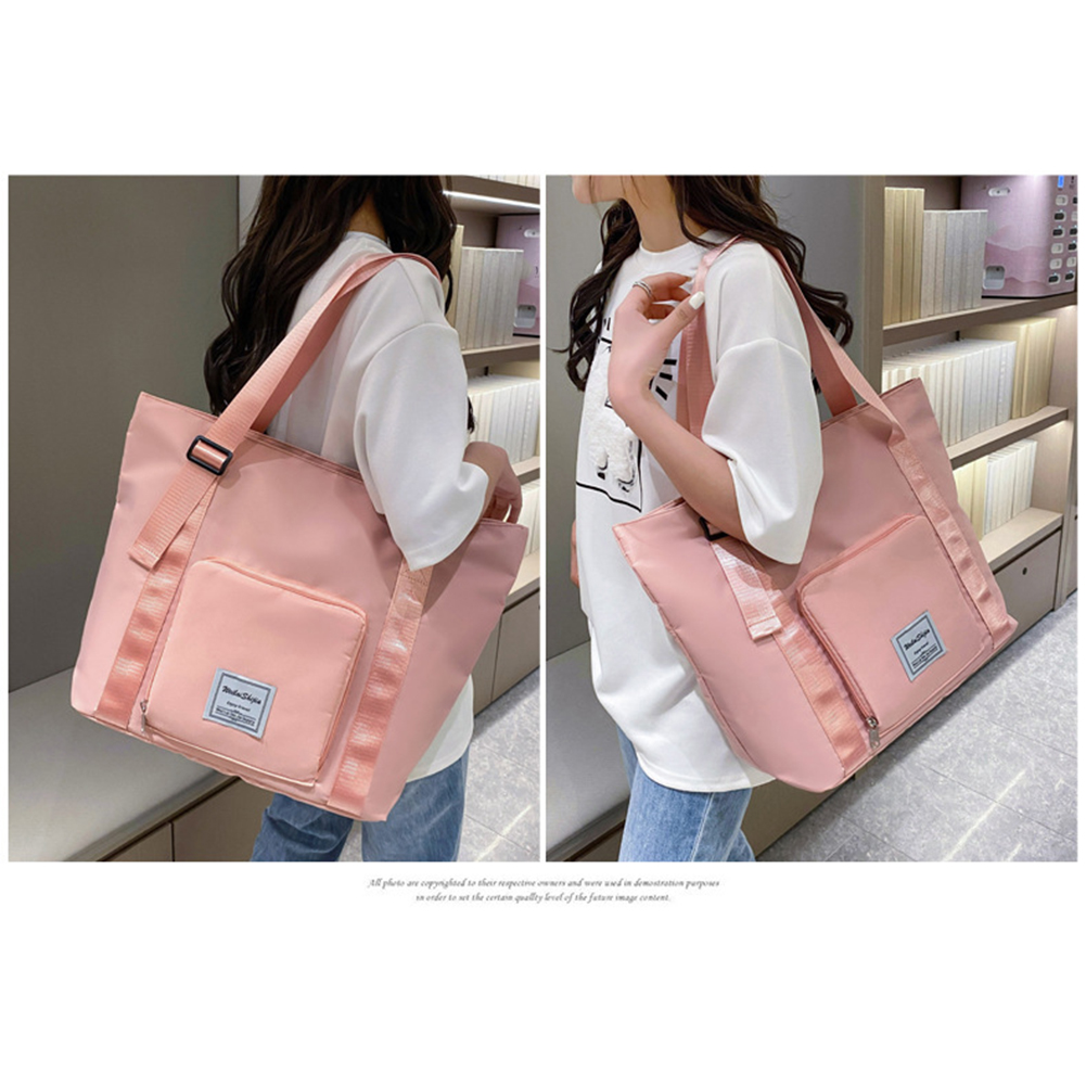 Oxford Cloth Shoulder Bag Designer Tote Bag Large Capacity Handbag Casual Underarm Bag Folding Travel Bags Hand Lage a9a37
