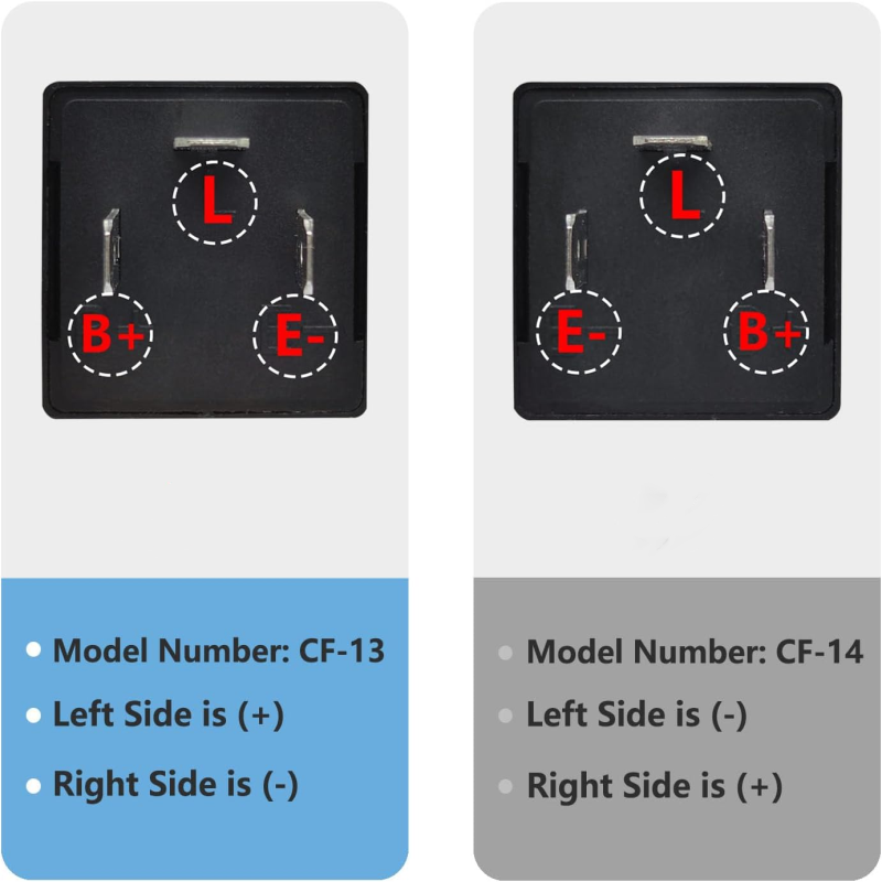 12V 3 Pin CF-13 CF-14 JL-02 LED Flasher Blinker Automobile Turn Signal Light Relay Motorcycle Switch