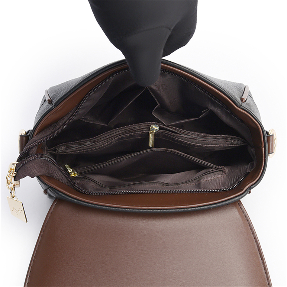 Solid Color High Quality Leather Small Shoulder Bagsfor Women 2023 New Messenger Bags with StrapDesigner Crossbody Bag Sac AMain