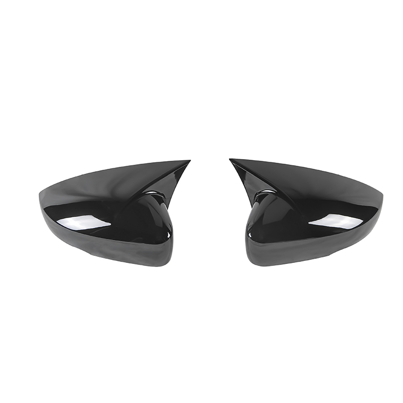 Car Side Rearview Wing Mirror Cover Caps Shell Trim OX Horn Style For VW Polo 5 6R 6C 2009-2017 Accessories 43935