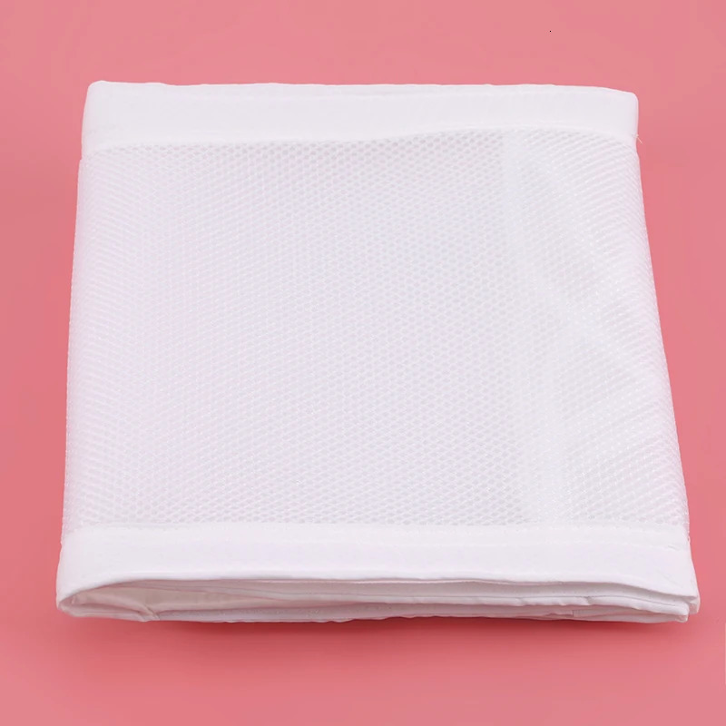 Colorful breathable baby crib bumper with grey lining for standard full size Wieg Ademend mesh bed 241111CJ