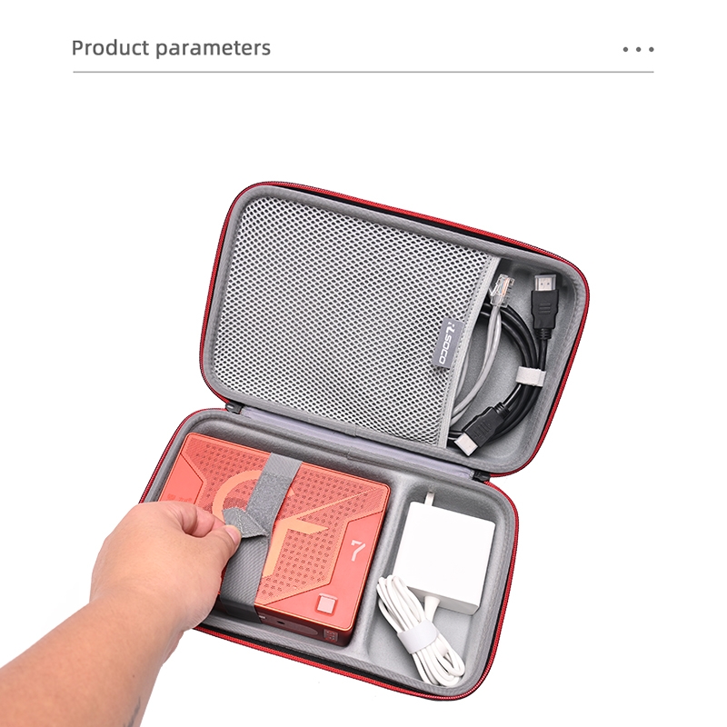 Hard Travel Protective Case for Beelink GTR7 Mini PC Carrying Case, Travel EVA Carrying Pouch Cover Bag for Beelink GTR7 Mini PC 9323a