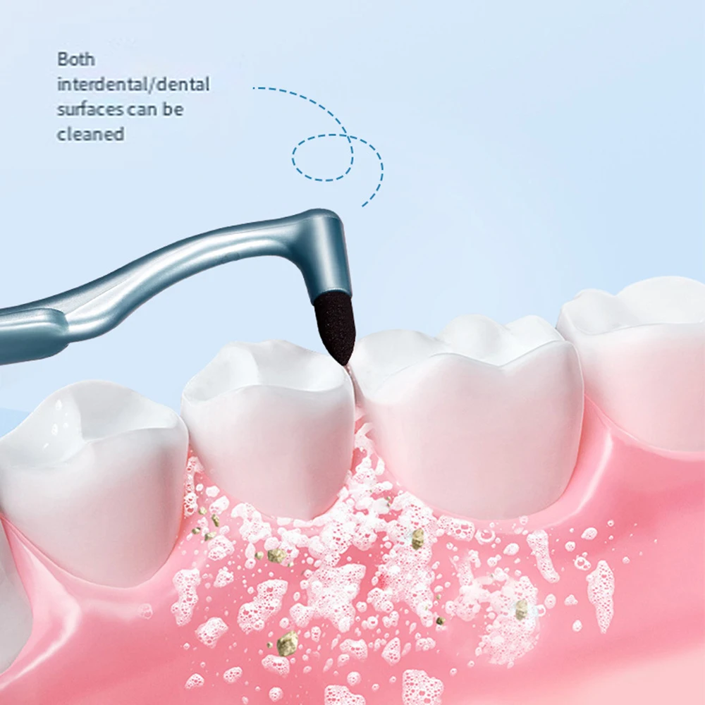 Tooth Stain Cleaning Brush Deep Cleaning Teeth Whitening Brush Interdental Brush For Teeth Portable Oral Hygiene Care Tool