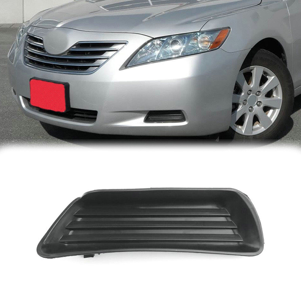 Car Front Bumper Hole Fog Light Cover Cap Grille Left Side Toyota For Camry 07-09 52127-06050 Auto Parts