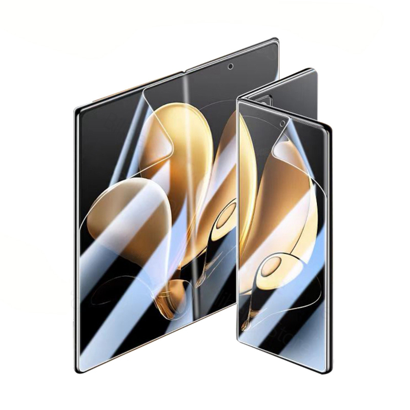 2 in 1 Inner Front Matte Hydrogel Film For Honor V Purse Magic V VS 2 V2 RSR Clear HD TPU Soft Screen Protector Anti Fingerprint