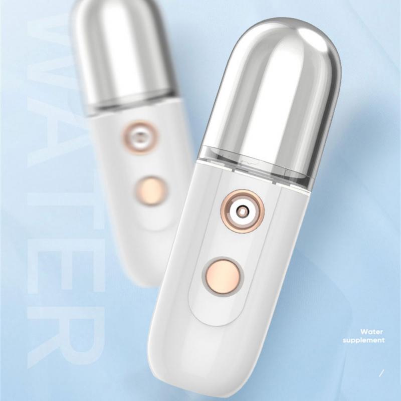 1~10PCS Mini Nano Mist Facial Sprayer USB Humidifier Rechargeable Nebulizer Face Steamer Moisturizing Beauty Instruments Face