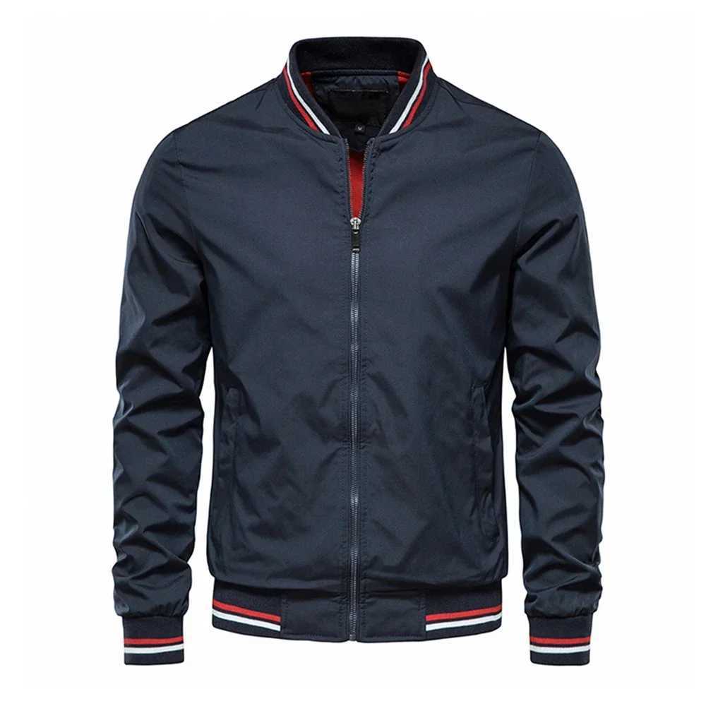 New Arrival Autumn/Winter New Bber Mens Jacket Black Casual Slim Bottom Mens Jacket Autumn Fashion High Quality Mens Jacket Z241112