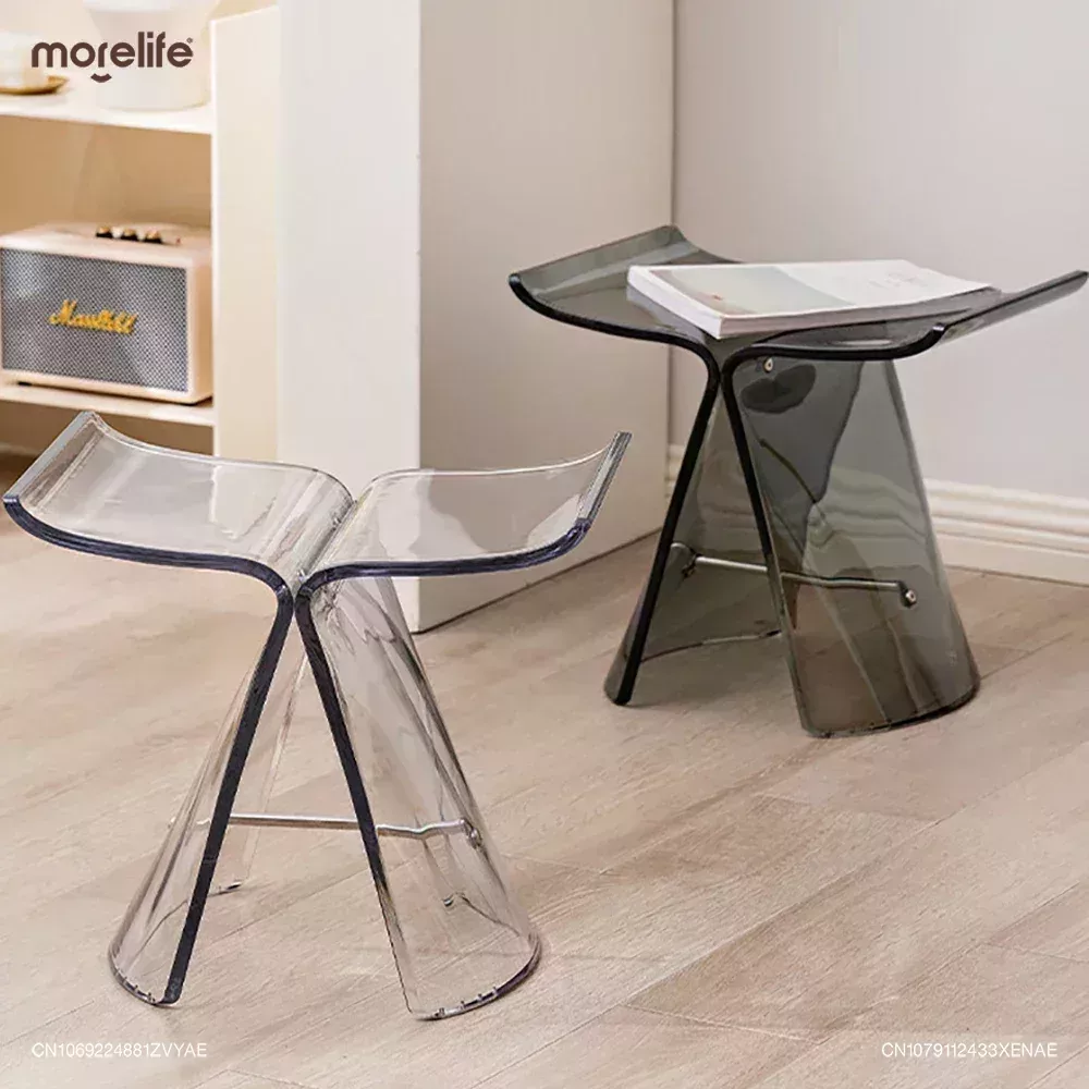 Danish Butterfly Chairs Stool Japanese Style Living Room Small Shoe Changing Low Bench Ottoman Bedroom Leisure Chairs Furniture