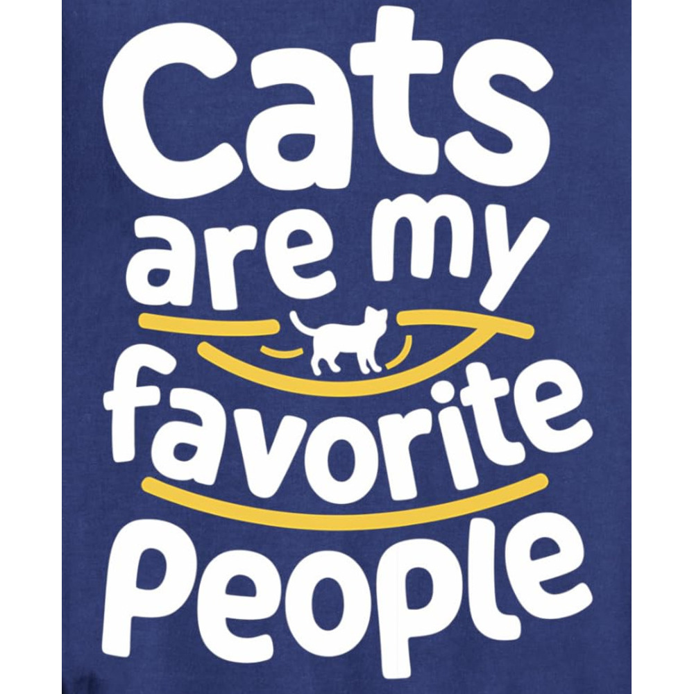 Long Sleeve Shirts for Men sweatshirt Cats Are My Favorite People Funny Cat Lover Kitten Owner Sweatshirt T shirt Tee Streetwear Casual tops clothes