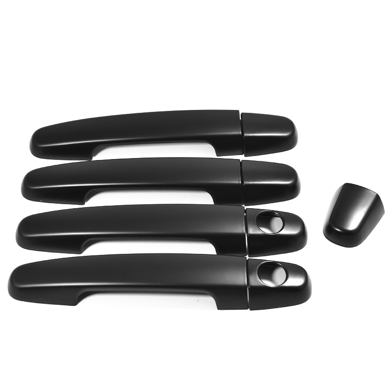 Accessory glossy black car Side Door Handle bowl cover trim For toyota hilux vigo 2005-2015 2012 2010 2008 2009 2013 2014