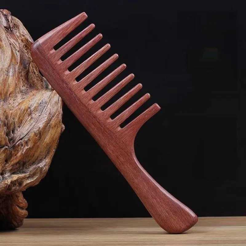 Hair Comb A wide toothed comb for curly hair handmade for removing corners and a natural wooden comb for womens curly hair W241112