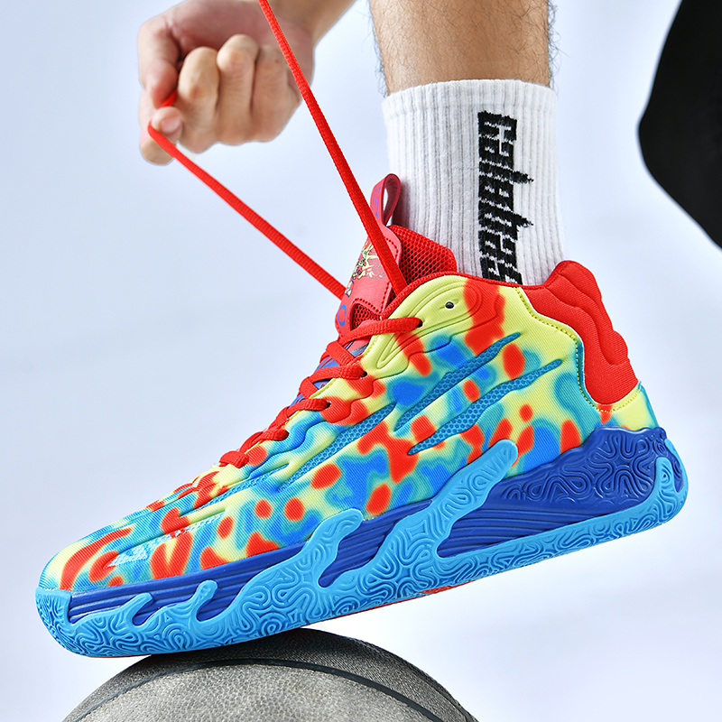 2025 New Men's Basketball shoes Comfort Breathable Training Shoes For Men Non-Slip Platform Men Sports Shoes zapatos para hombre
