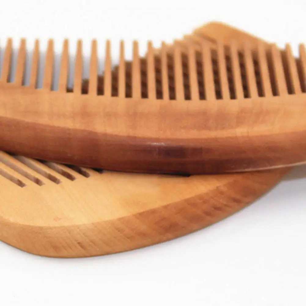 Massage wood comb massage hair comb anti-static and heat-resistant portable comb mens and womens hair styling and hair care tools W241112