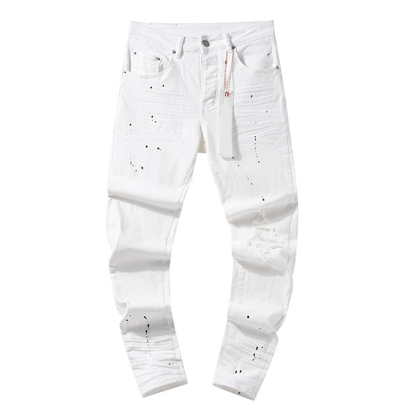 Men's Jeans Black American Retro Instagram Influencer Design Casual Y2k Tight Height Street Jeans