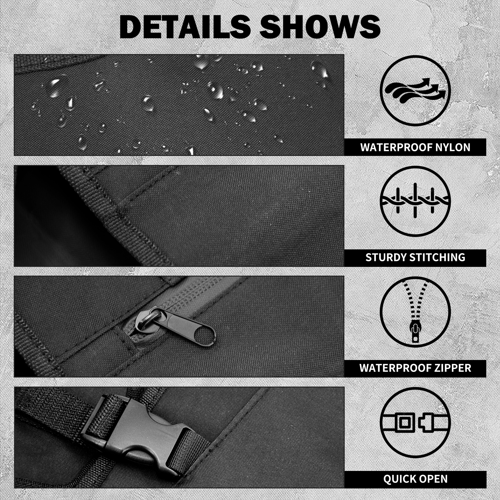 Motorcycle Soft Lowers Chaps Engine Guard Cover Leg Warmer Bag Waterproof For Harley Softail Breakout Fat Boy Slim FXDB 2018-23