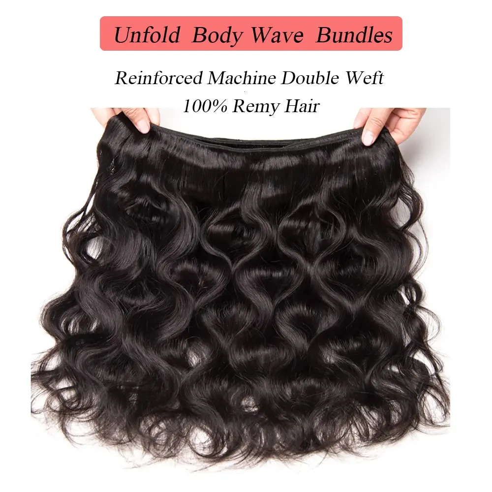 Peruvian Body Wave With Frontal 4X4 Closure Transparent Natural Virgin Human Hair Extensions Wholesale Bundles Weave