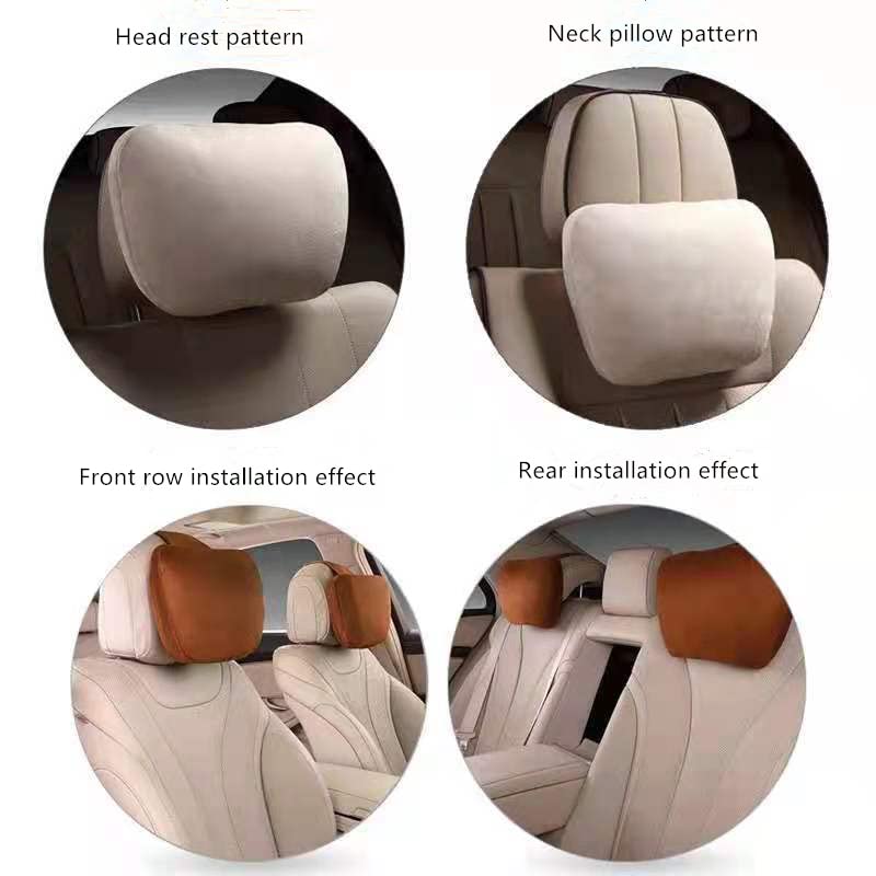 Car Headrest Neck Support Travel Pillow Maybach Design S Class Soft Universal Top Quality Adjustable Seat Pillows Car Accessory b259e 5 d1cd0