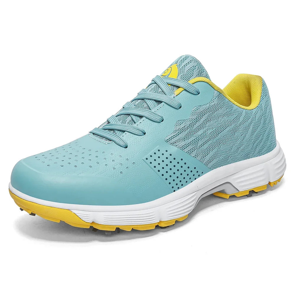Men Spikes Golf Shoes Professional Sneakers Comfortable Walking Footwears for Golfers 241112