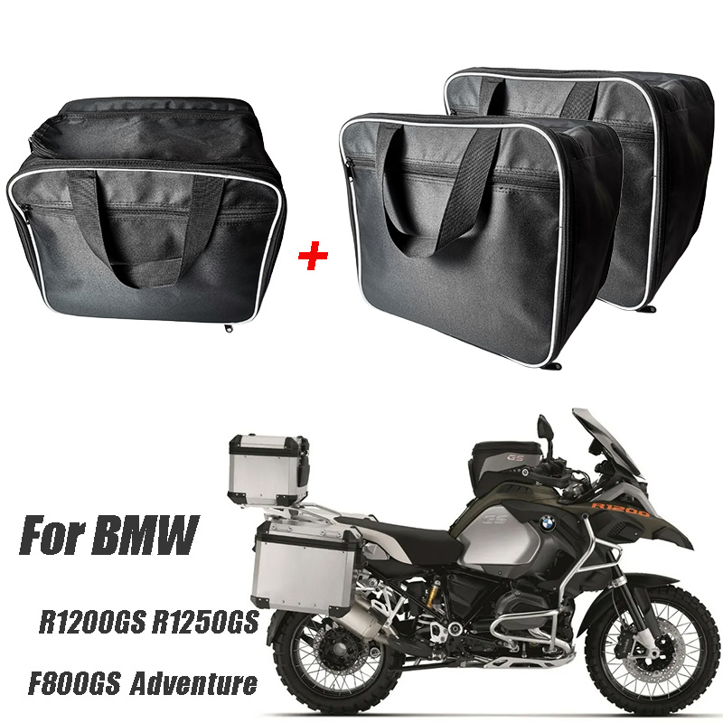 For R1200GS R1250GS Adv Black Inner R1250 gs adventure Motorcycle Lage Bags