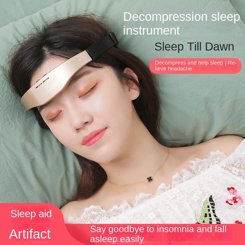 Head Massager Electric Headache And Migraine Relief Physiotherapy Antiestres Insomnia Relax Therapy Sleep Monitor Health Care
