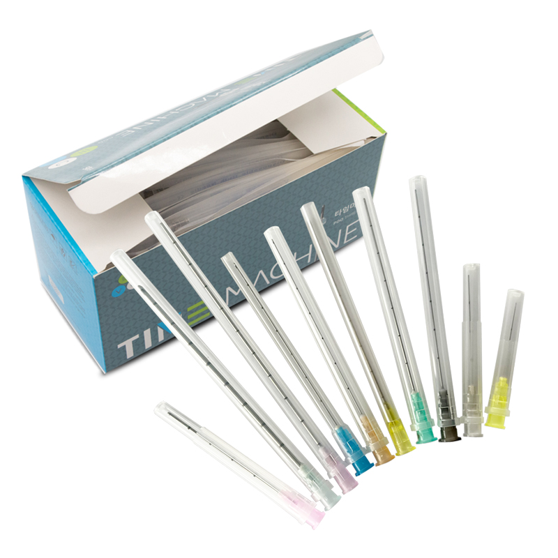 10/20/50pcs 22G 23G 25G 27G 38/50/70mm Korean Blunt Needle Disposable Sterile Blunt Cannula for Filler