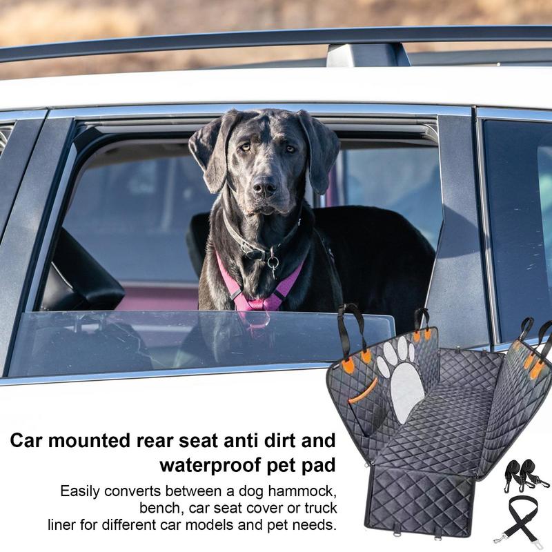 Dog Car Seat Cover Mattresses Waterproof Pet Transport Puppy Carrier Car Backseat Protector Mat Auto Hammock For Small Large Dog 44af5