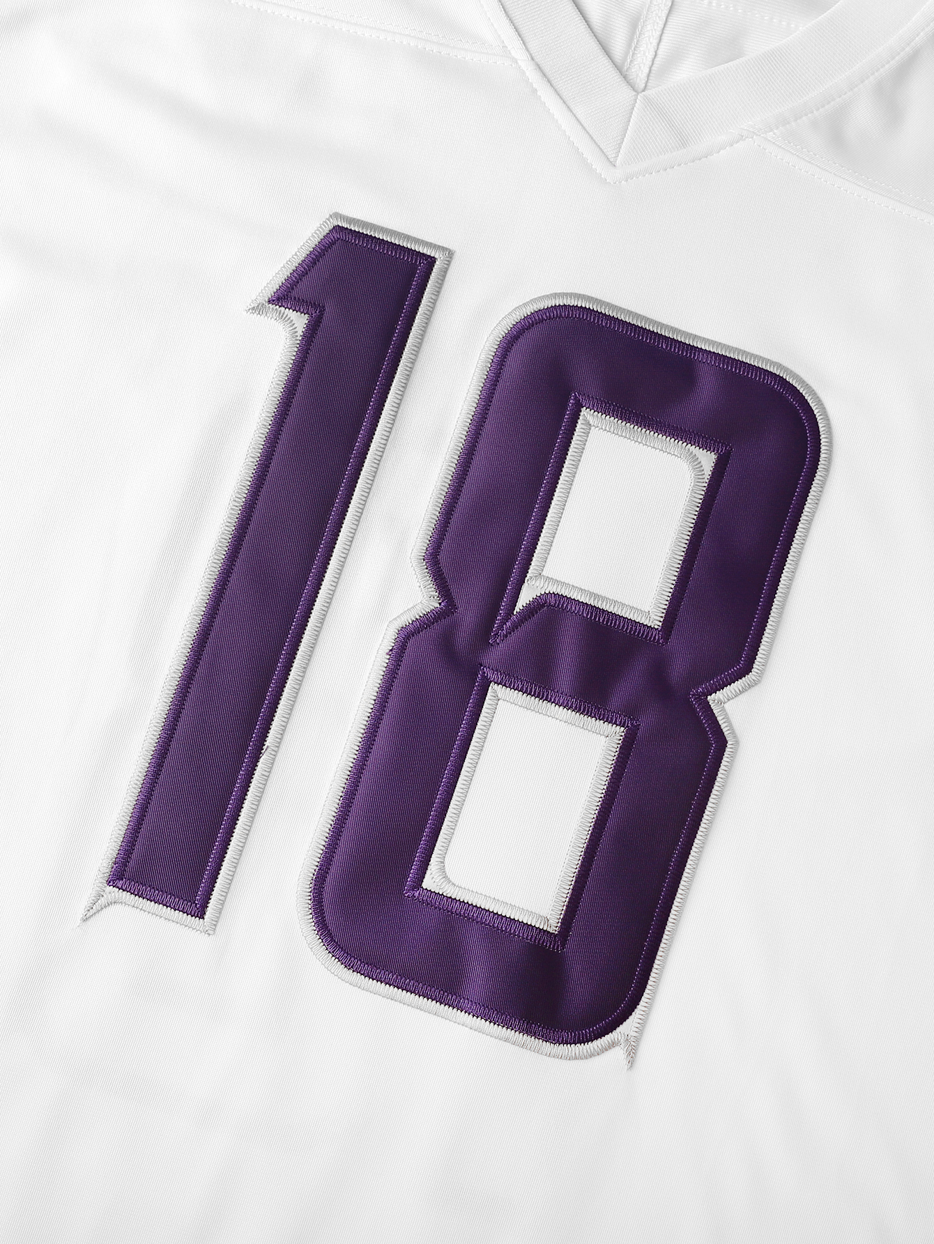 Custom Justin Jefferson Football Jersey McCarthy Hockenson Smith Embroidered Polyester Jersey