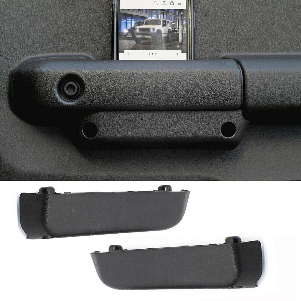 2pcs Car Inner Side Door Handle Storage Box Cover Container Tray For Suzuki Jimny JB64 JB74 2018-2021 Car Organizer Accessories