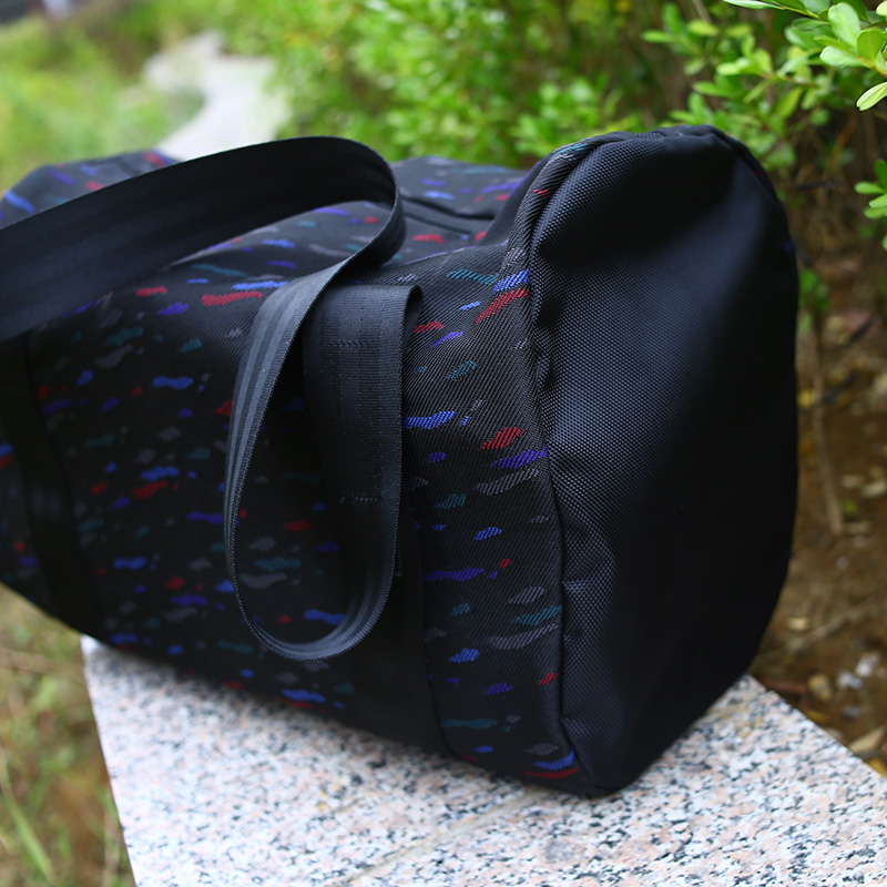 JDM Style Japan Le Mans Confetti Recaro Fabric Large Canvas Handbag Racing Duffle Outdoor Travel Sports Lage Bag Seat Harness 2f48 4