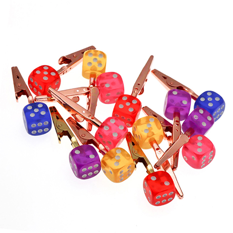 Portable Dice Bracket Clip Household Smoking Accessories Support Stand Dry Herb Tobacco Preroll Cigarette Fixed Holder Clamp Tongs 18*67mm