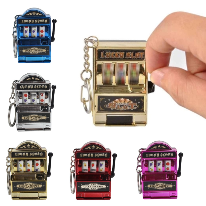 Mini Casino Lucky Charm Cash Jackpot Borse Borse Ciondolo Per Le Donne Uomini
