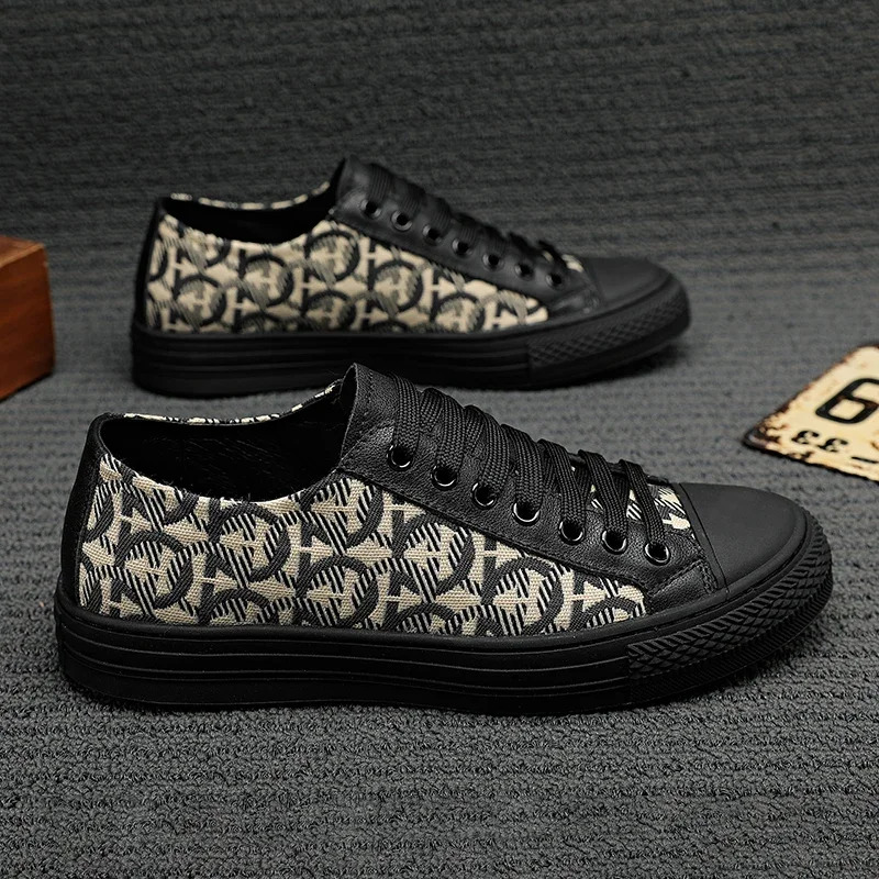 Casual Brand Comfortable Men Shoes Geunine Leather Designer Flats High Quality Breathable Sneaker Male Footwear