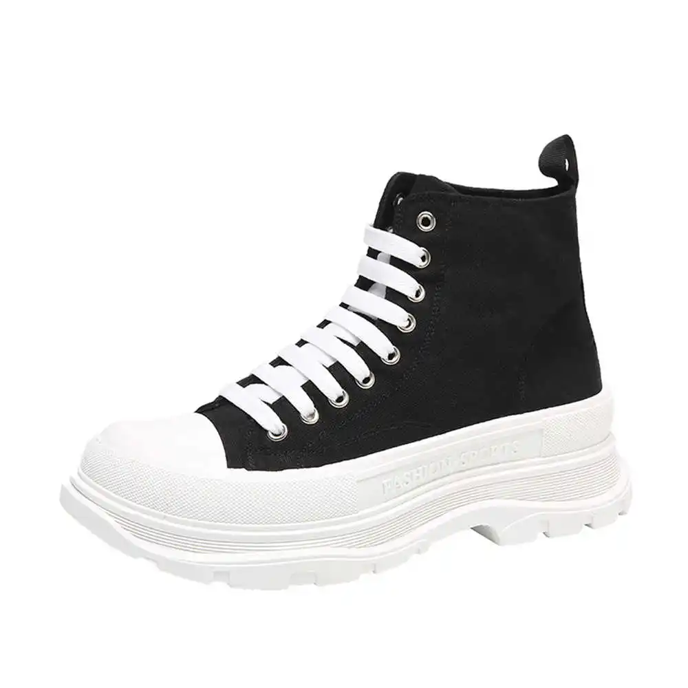 Thick Heeled Super Big Size Womans Running Shoes Pink Boots Womans High Sneakers 48 Sport Basket 2024 Everything Releases