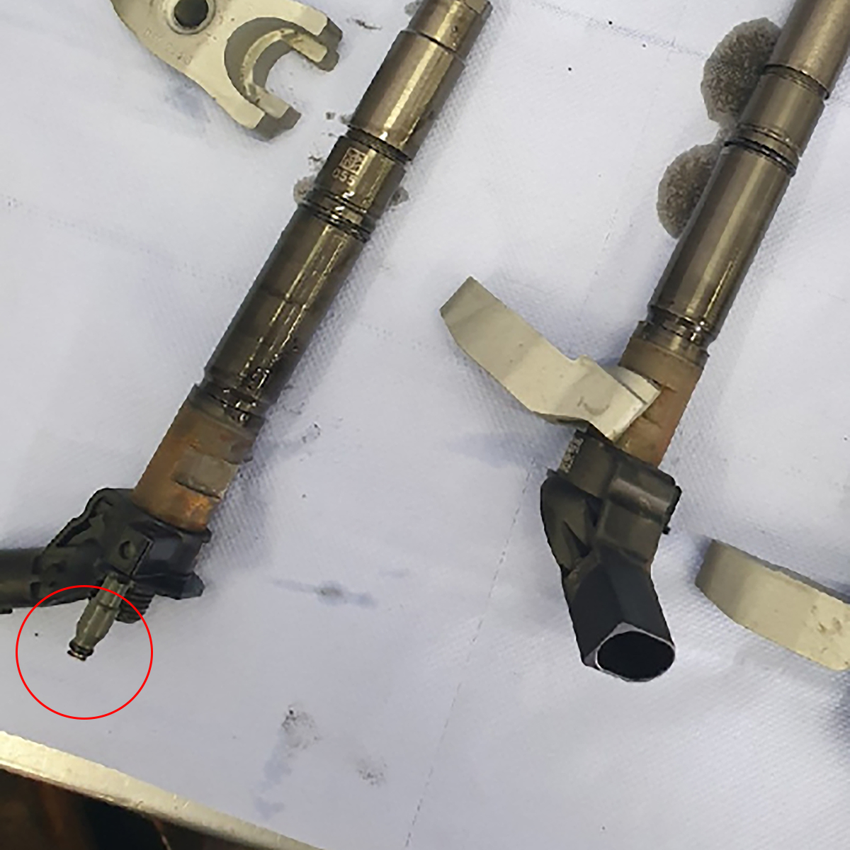 6Pcs For Audi A5 Q3 TT Q2 A6 AllroadFuel Injector Nozzle Copper Gasket O-ring Seal Kit 059130119 059130519 WHT000884 059130277