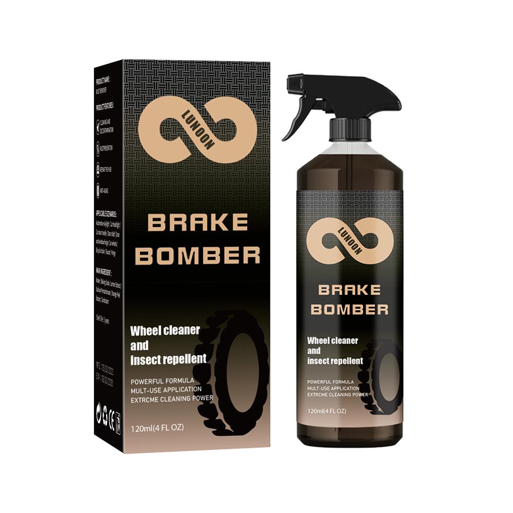 Car Cleaner 120ml Powerful Rim And Brake Buster Spray Wheel Care Products For SUV RV Mini Van Truck & Sport X6B1