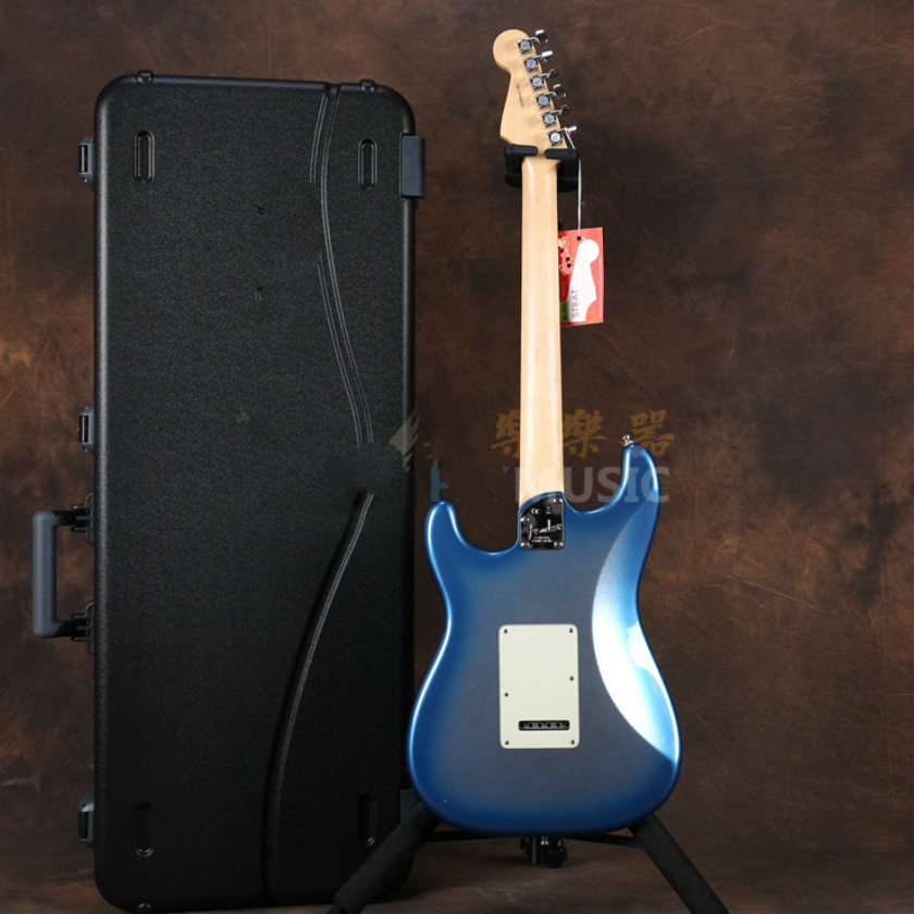 New!!! Sky Blue Burst Color Elite ST Electric Guitar, Solid Body , Maple Fretboard, White PickGuard,SSS Pickups
