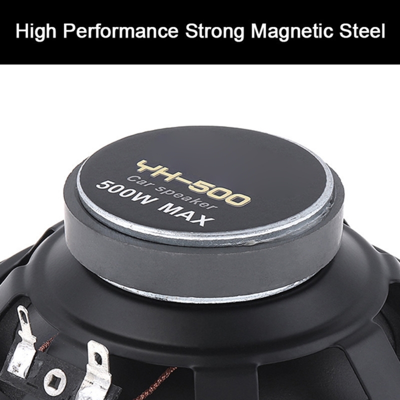 500W Car HiFi Coaxial Speaker Vehicle Door Auto Audios Music Stereo Subwoofer