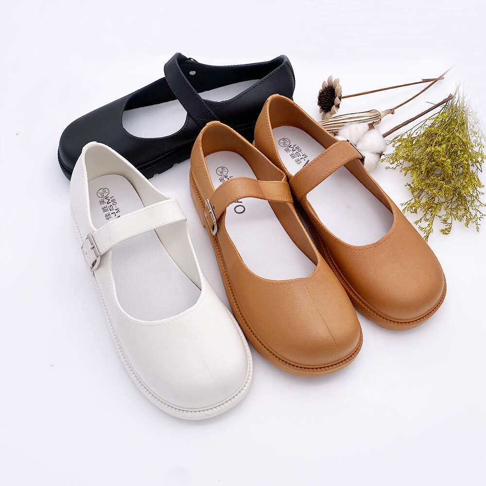 Women's Summer New PVC Single Shoe Slippers Fashion Daily Casual Sandals