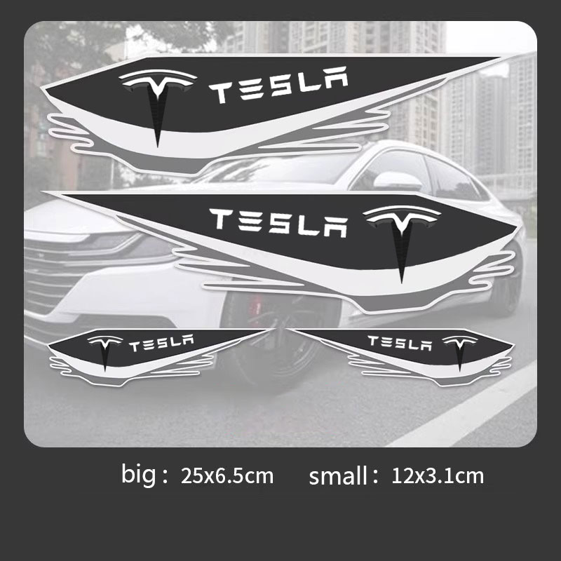 For series model 3 X S Y Accessories Car cover scratches, waterproof and sunscreen front bumper stickers Tesla