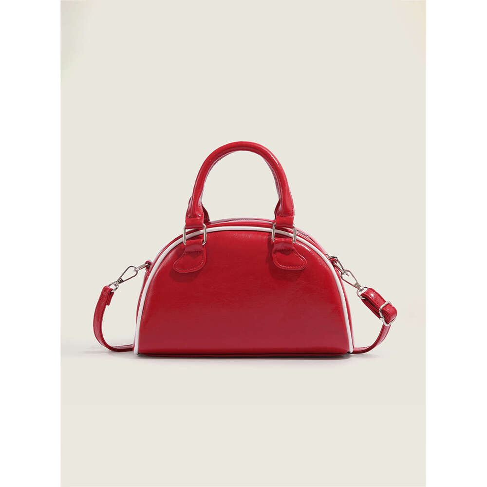 ins Boston Bag women 2024 new trend handbag niche single shoulder crossbody racing bowg bag