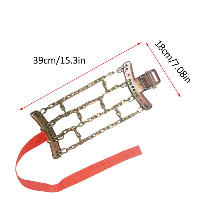 Car Slip Winter Driving Security Chain Alloy Steel Anti Skid Tire Snow Chains