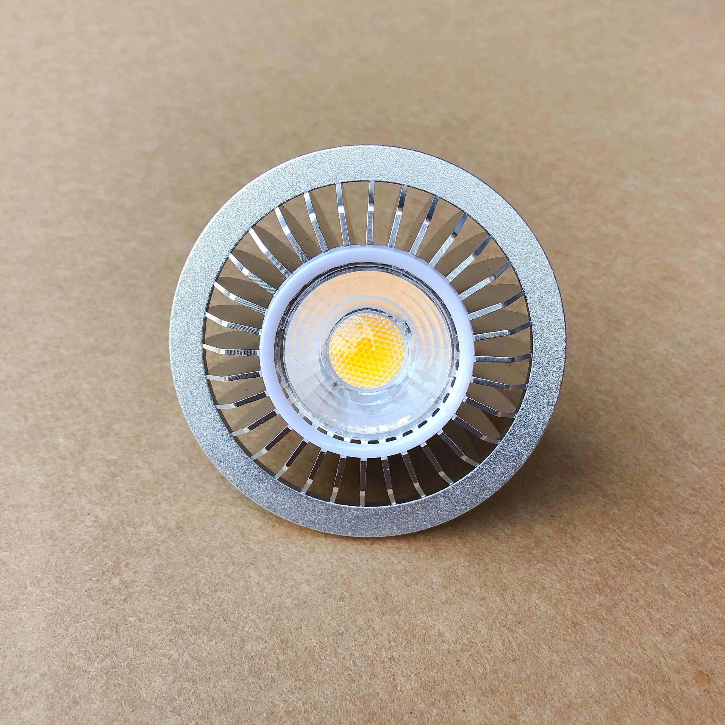 AR70 LED Spotlight Dimmable 7W COB BA15D LED Bulb Lamp Spot Light AC85-265V DC12V LED Bulb Light for Home Commerical Lighting