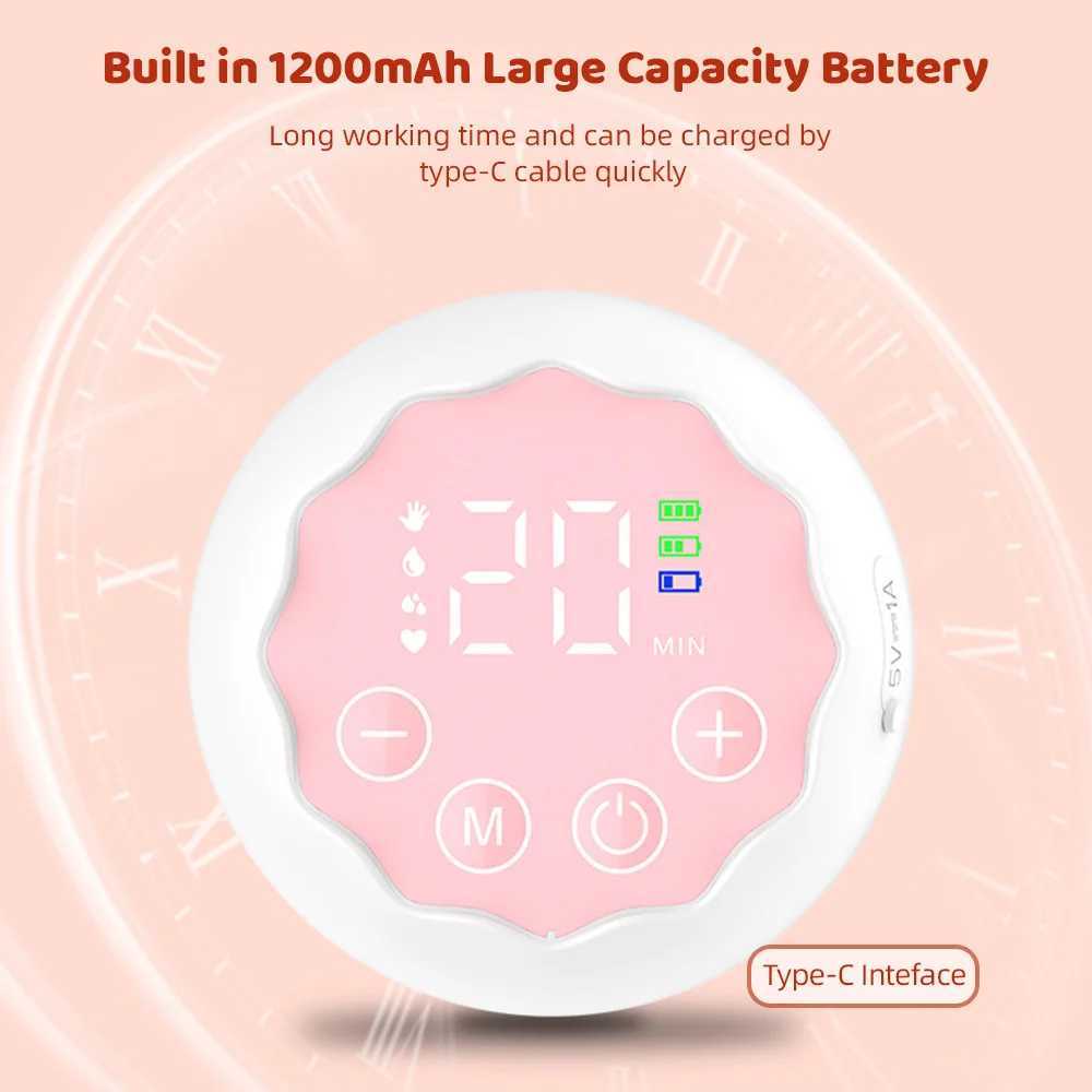 Breastpumps Breastpumps Wearable Breast Pump Hands Free Electric Breast Pump for Breastfeeding 4 Modes 12 Suction Level Low Noise with 180ml Collector