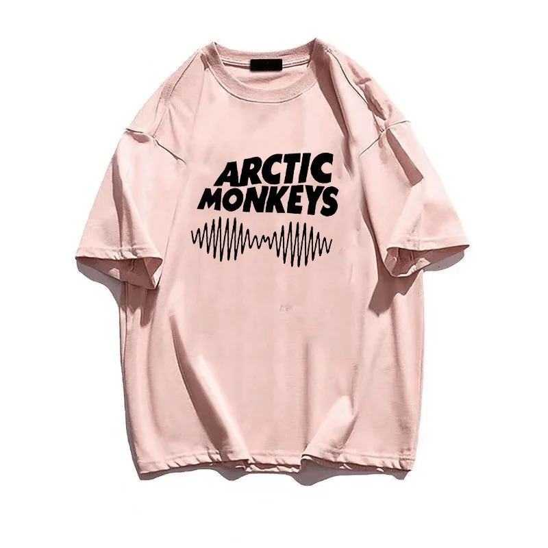 Summer Arctic Monkeys Clothes Cotton T Shirt Male Manga Casual Y2k White Man T-Shirt Leisure Women Tshirt Clothes Fashion Tees 240409