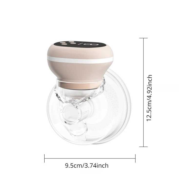 Breastpumps Breastpumps Wearable Electric Breast Pump Silent Milk Collection Hands-free Invisible Automatic Intelligent Breast Pump Breastfeeding 2404